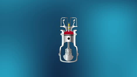 4-Strokes-engine-animation-in-blue-background